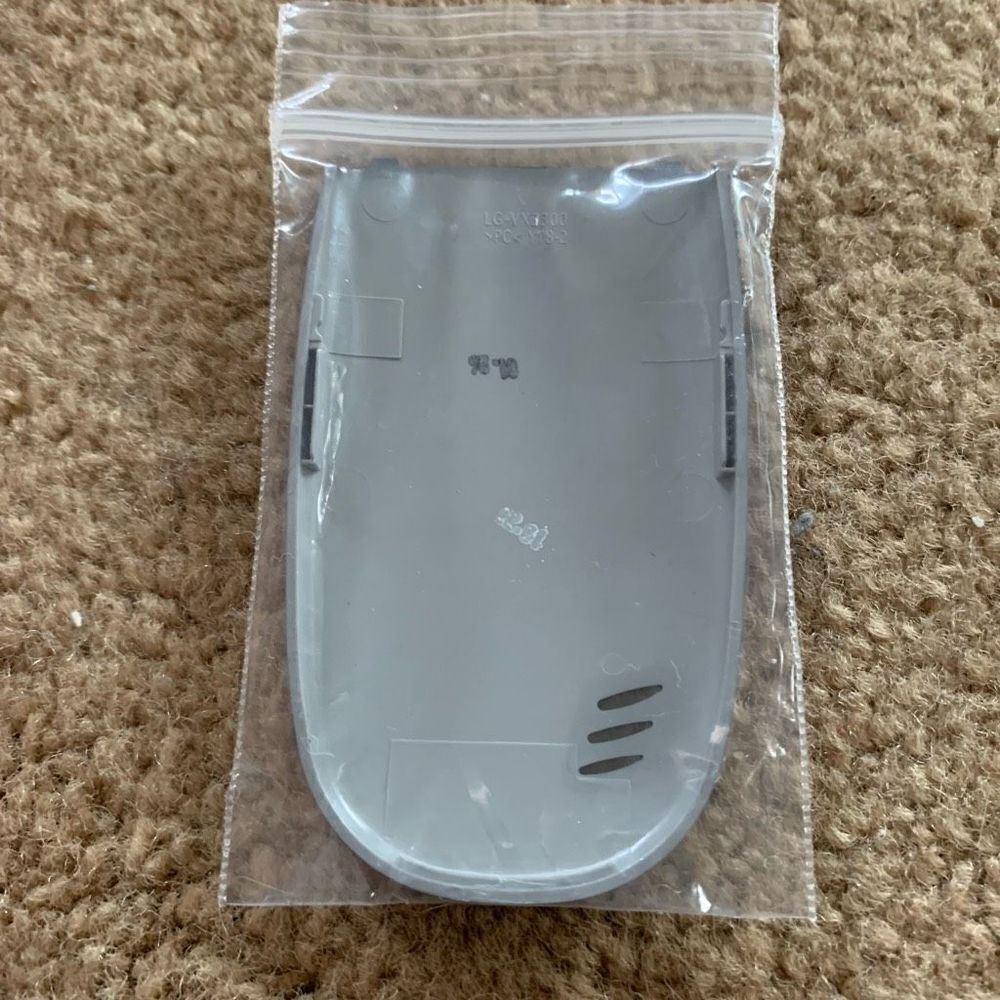 LG3280 Flip Phone Dark Gray Faceplate *New* - Picture 2 of 2
